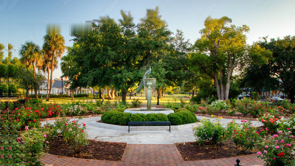 Hannibal Square park in Winter Park, Florida